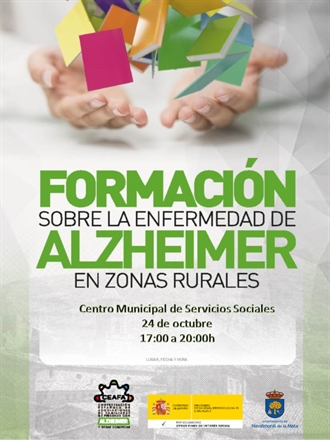 El Centro Municipal de Servicios Sociales acoge mañana unas jornadas sobre Alzheimer