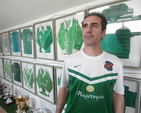José Luis Camacho, más que un aficionado al fútbol
