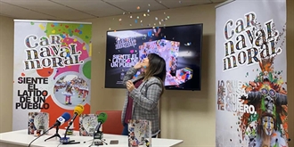 El Ayuntamiento de Navalmoral ha presentado esta mañana el Carnaval moralo en Fitur