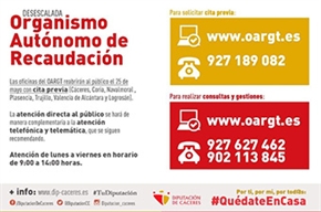 Ya se puede solicitar cita para la oficina de las “Contribuciones” de Navalmoral, que reabrirá al público el 25 de mayo