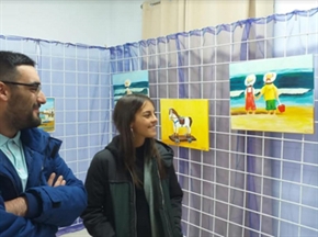 Se expone en Almaraz la obra pictórica de la pintora almaraceña Laura Hierro Hernández