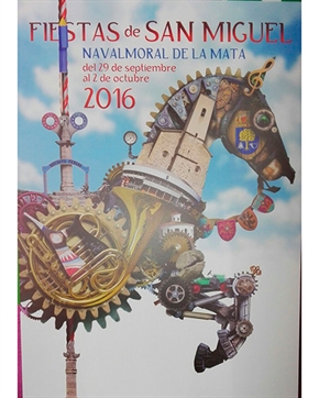 La obra “El Caballito”, ganadora del concurso de carteles de San Miguel 2016