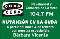 El próximo lunes comienza en Onda Cero Navalmoral el programa `Nutrición en la Onda´