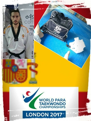 Gabriel Amado se desplaza hasta el C.A.R. de Murcia para preparar el Campeonato del Mundo de Para-Taekwondo