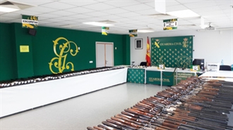 La Comandancia de la Guardia Civil de Cáceres, realizará una subasta de armas el próximo día 10 de junio