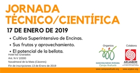 La Mancomunidad Integral del Campo Arañuelo publica el programa definitivo de las Jornadas Técnico/Científicas sobre la bellota