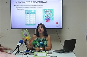 Techi García presentó en el día de ayer el Plan Municipal de Salud y Prevención de Drogodependencias