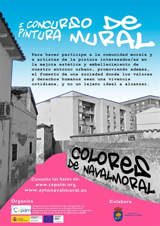 La Fundación CEPAIM organiza el primer concurso de pintura mural "Colores de Navalmoral"